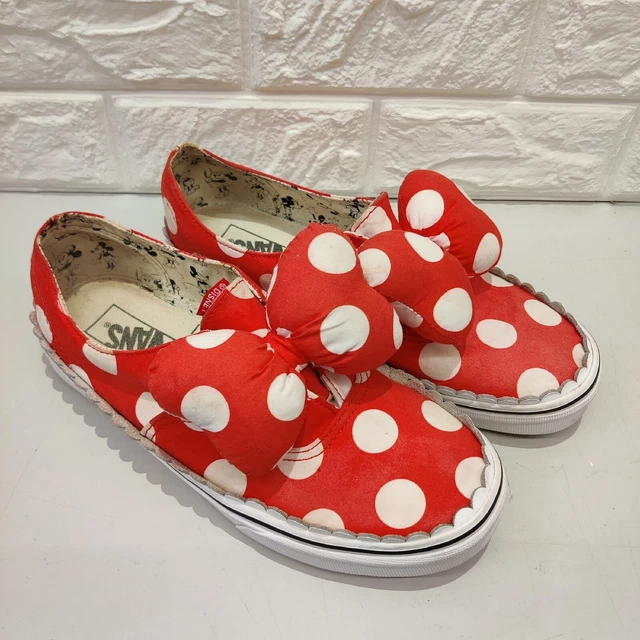 Red minnie hot sale mouse vans