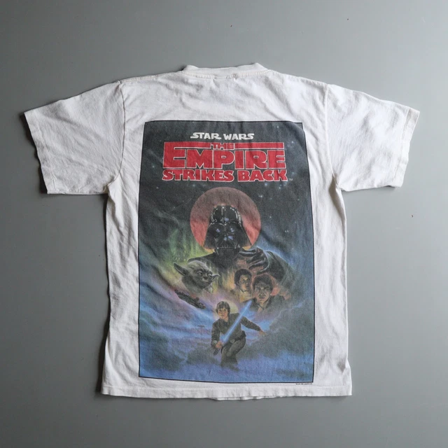 Vintage Star Wars Empire Strikes Back T Shirt Changes Large L 1995 Movie Promo