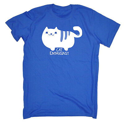 Funny Kids Childrens T-Shirt tee TShirt - Cat Enthusiast