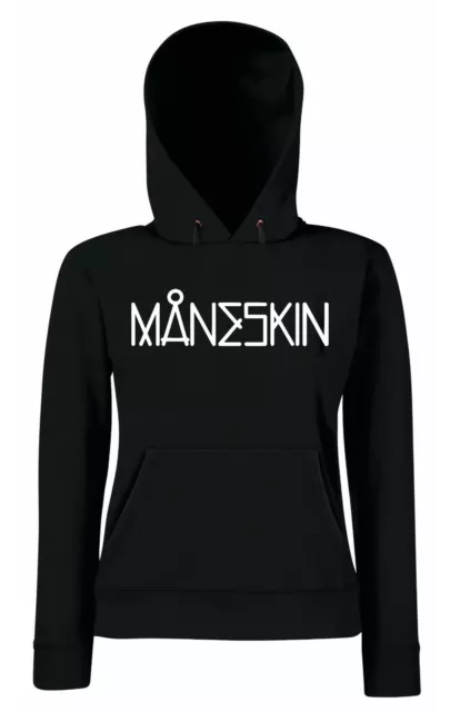 Felpa dei MANESKIN - modello unisex bianca o nera uomo donna bambino