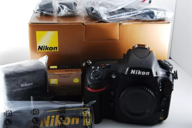 【Near Mint】Nikon D800E 36.3MP Digital SLR Camera BODY Black with BOX from JAPAN