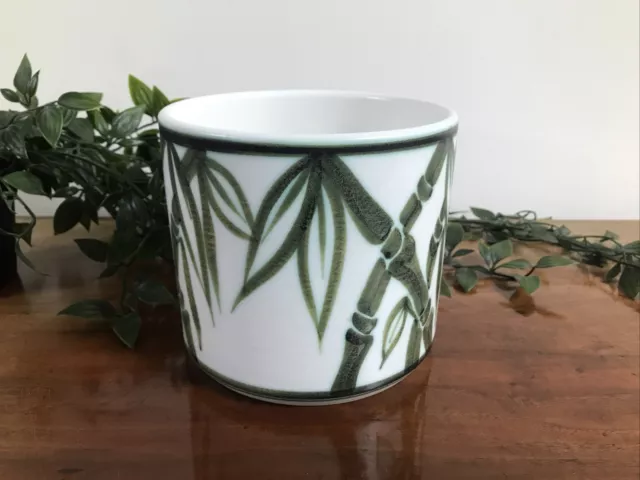Ceramic Bamboo Pattern Vase/pot