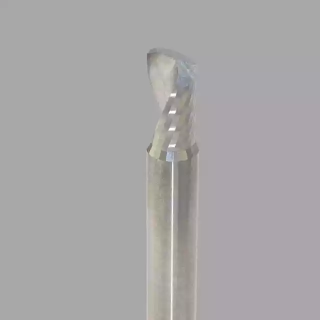 Onsrud 63-620 Spiral Router Bit: 1/4" Dia, 3/8"LOC, 1/4" Shank, Upcut, 2" OAL