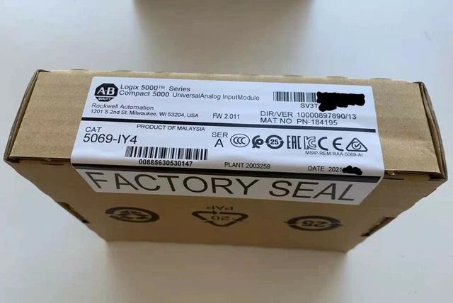 5069-IY4 Ser A Compact 5000 Universal Analog Input Module New Sealed I/O Fast