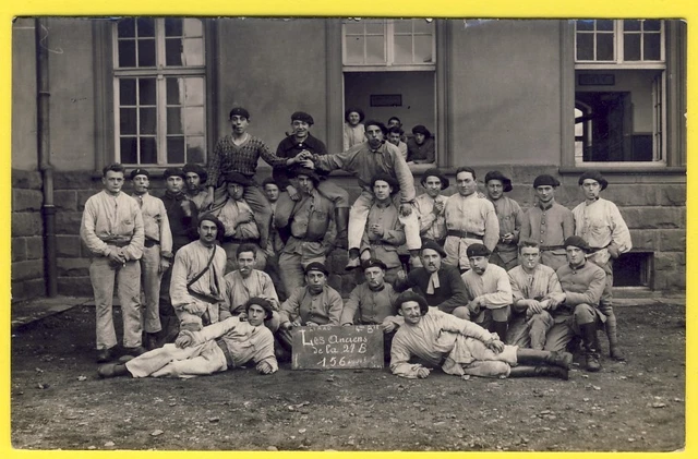 CPA CARTE PHOTO Soldats du 41e Régiment d'Artillerie Divisionnaire
