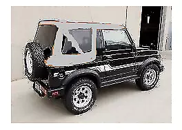 Soft Top TINT WINDOWS GRAY TOP HAS ZIP OUT WINDOWS 86-1994 for Suzuki SAMURAI