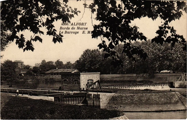 CPA Alfort Bords de Marne, Le Barrage FRANCE (1339975)