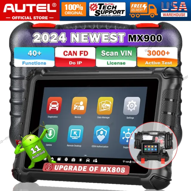 Autel Maxicheck MX900 Scanner, Bidirectional Scan Tool,  All System Diagnostic