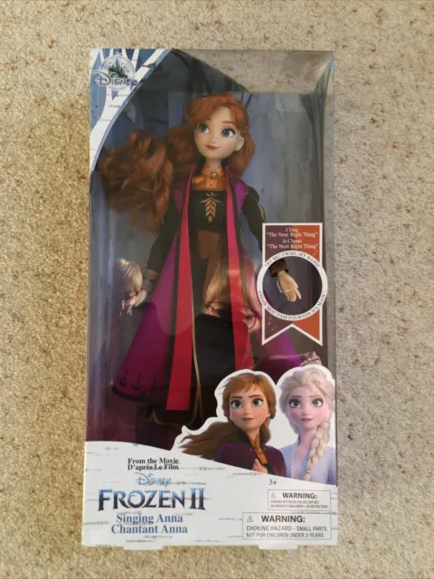 Disney Frozen 2 14 inch Singing Anna Fashion Doll with Music
