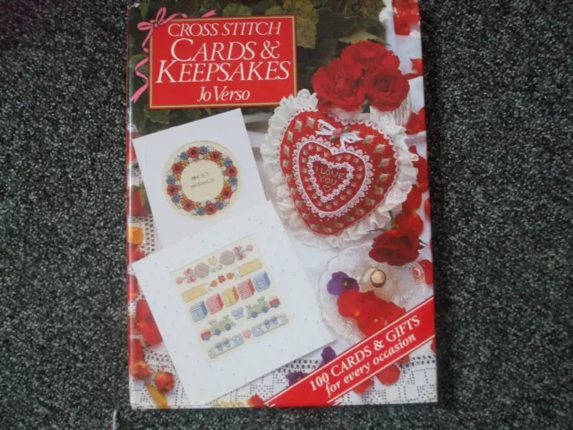 Cards and Keepsakes Cross Stitch  book by Jo Verse