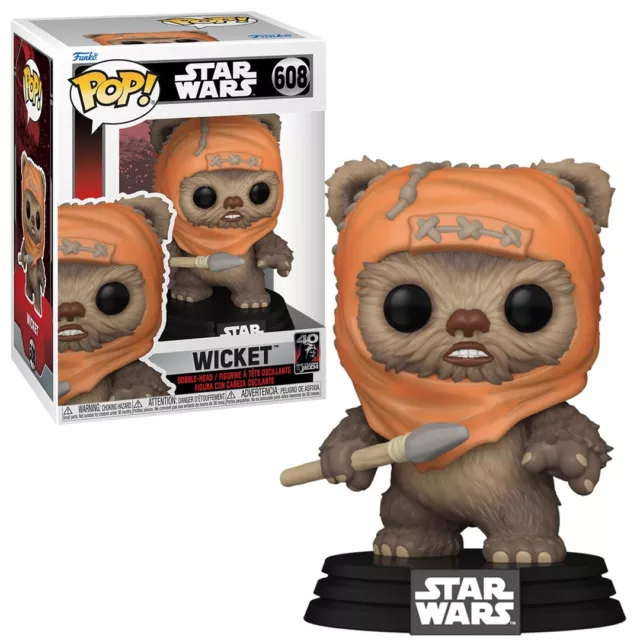 Funko POP! Star Wars Wicket Return of the Jedi #608 Vinyl Figure New