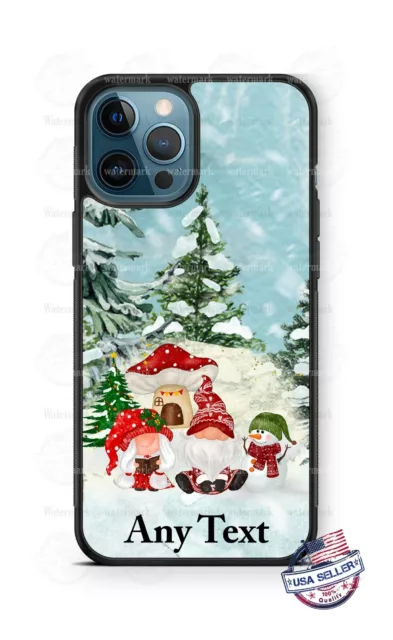 Gnome Family Snowman Christmas Holiday Phone Case For iPhone Samsung Google