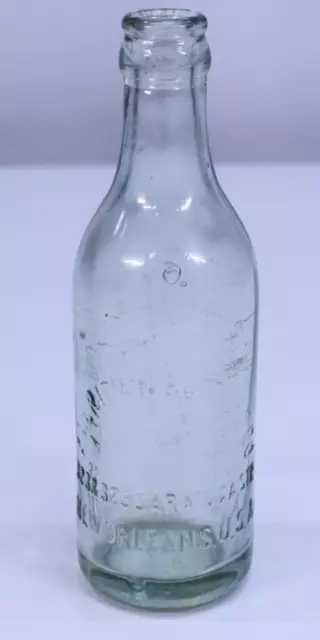 American City Bottling Co. Limited VTG Embossed Antique Bottle New Orleans, LA