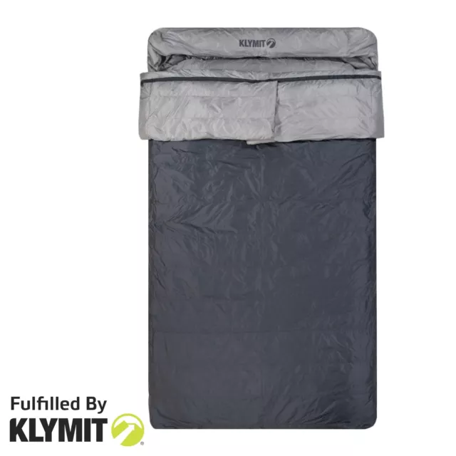 Klymit KSB Double 30 Degree Down Hybrid Sleeping Bag Camping - Brand New