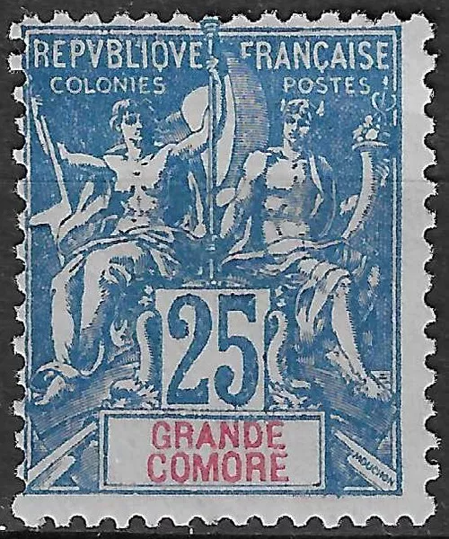 COLONIES FRANCAISES - Grande  Comore - Yvert  16