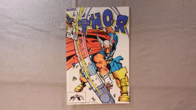 Thor #337 1st appearance and cover of Beta Ray Bill Marvel Comics 1983