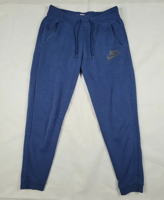 Nike Rally Sweat Pants Training Athletic Gym Joggers 828605 Womens Small Blue