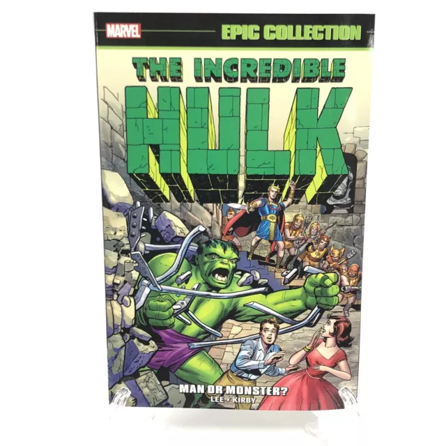 Incredible Hulk Epic Collection Vol 1 Man Or Monster New Marvel Comics TPB