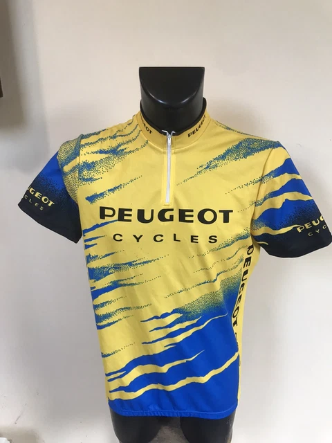 Maillot cycliste vintage peugeot deals
