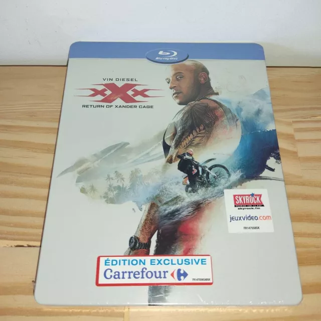 xXx: Return of Xander Cage (xXx : Reactivated) STEELBOOK [Blu-ray] - VF - NEUF