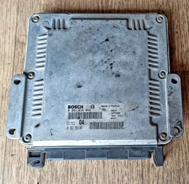 Calculateur Moteur Ecu Citroen Xsara 2.0 Hdi 90Cv 9636256980 / 0281010249