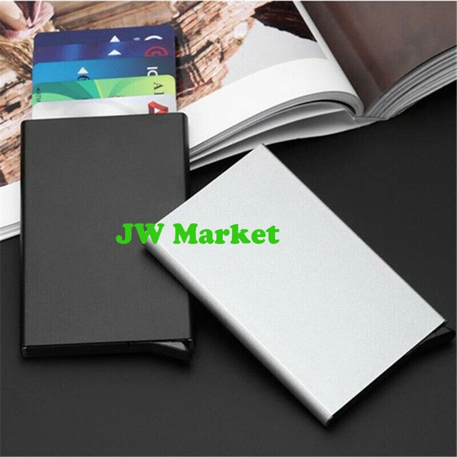 Men RFID Blocking Slim Money Clip Wallet Credit Card ID Holder Thin Minimalist