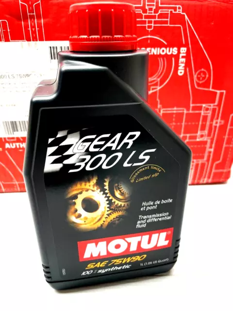 Motul Gear 300 LS 75w-90 75w90 Racing Limited Slip Differential Oil - 1 Litre 1L