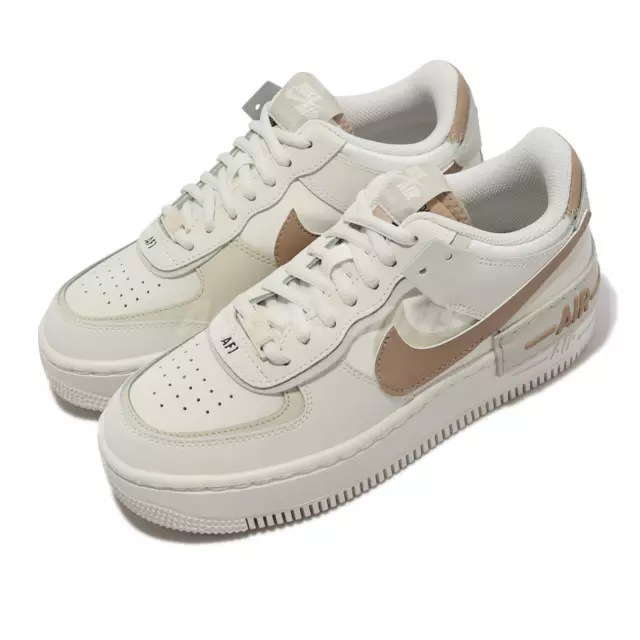 Nike Wmns AF1 Shadow Sail Hemp Beige Women Air Force 1 Casual Shoes CI0919-116