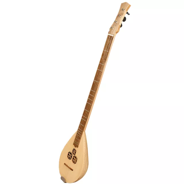 Heartland 4 cuerdas espalda redonda wildwood dulcimer banjo lacewood