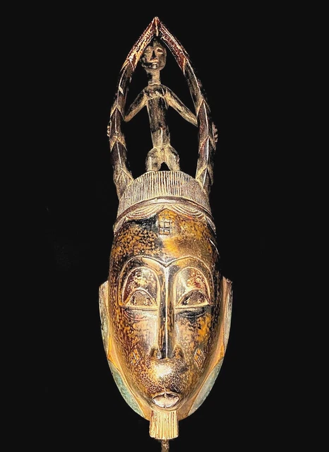 African masks antiques tribal Guro african masks African Mask from Guro -6282