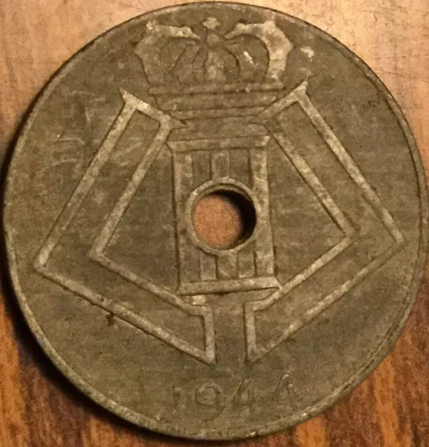 1944 Belgium 10 Centimes Coin
