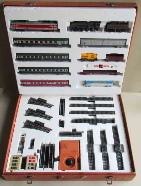 Jouef 7894 Ho Sncf Coffret Super Prestige Rame Voyageurs + Rame Marchandises Rai