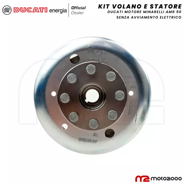 Kit Volano E Statore Ducati Minarelli Am6 Yamaha Dt R X Sm 50 2003 - 2006 3