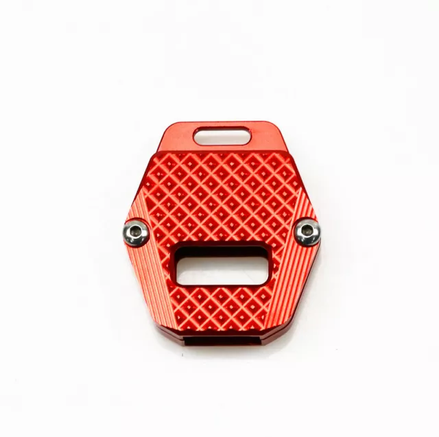 CNC Aluminium Motorbike Red Key Cover Case Keychain For Kawasaki Ninja 250 300
