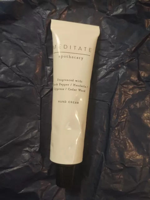 APOTHECARY MEDITATE HAND CREAM - 30 ML -brand new
