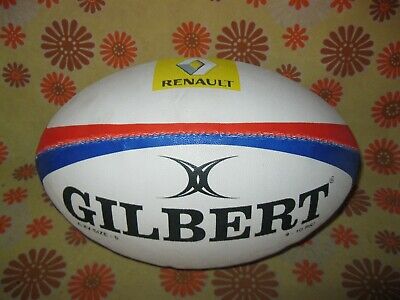 Ancien BALLON de RUGBY A XV GILBERT RENAULT TRAINER BALL TAILLE SIZE 5 Supporter