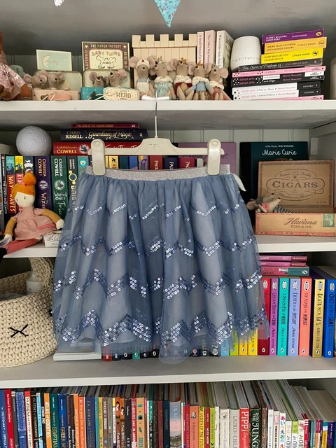 Mini gonna tutù Boden blu scuro 9-10 anni splendida