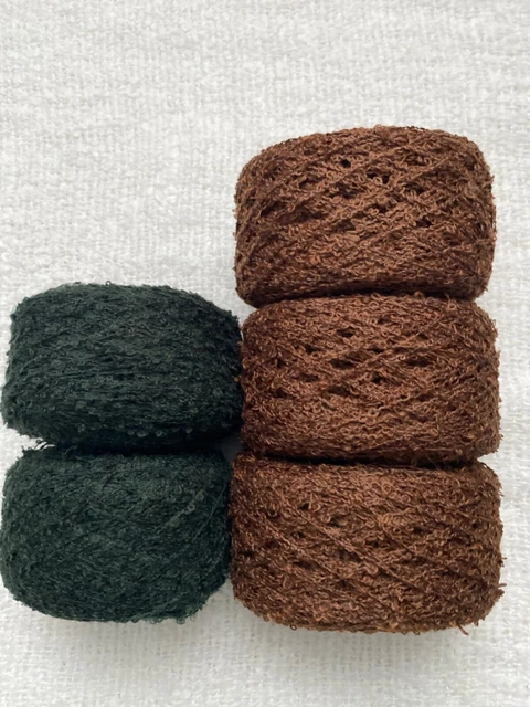 KNITTING CROCHET YARN CAKES 360g BOUCLE BUNDLE JOB LOT