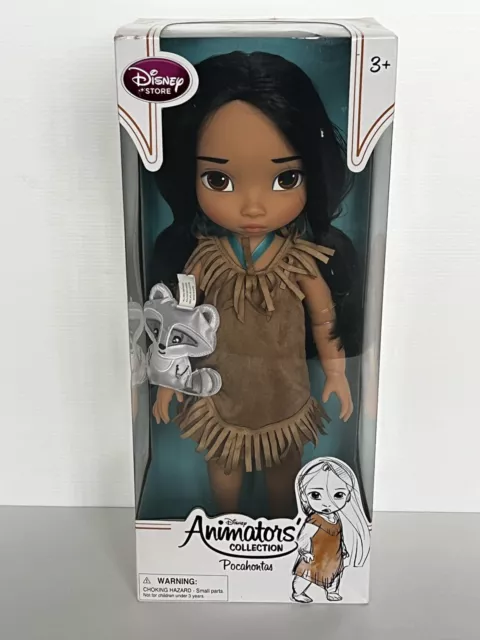 Disney Animators Collection Puppe, Pocahontas - brandneu