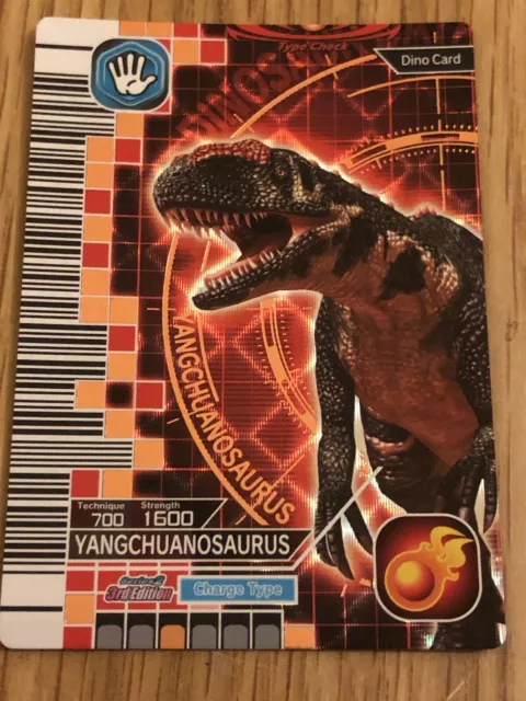 Dinosaur King Bronze Yangchuanosaurus Series 2 3rd Edition Card