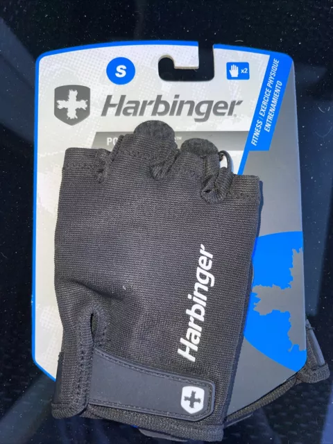 Black Harbinger Power Strength Gloves Size Small- In Original Package- Free Ship Black Harbinger Power Strength Gloves Size Small- In Original Package- Free Ship