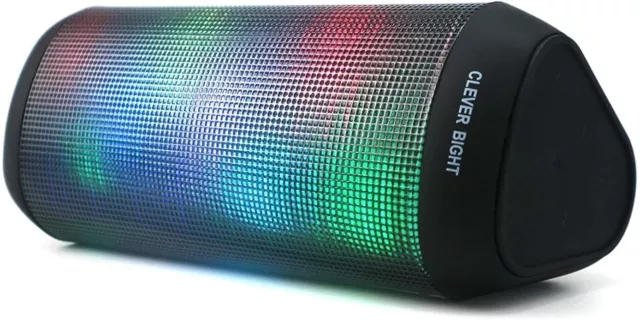 Bluetooth Speaker LED Colour Changing Portable Wireless Music Player Builtin Mic