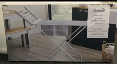 dunelm electric clothes dryer