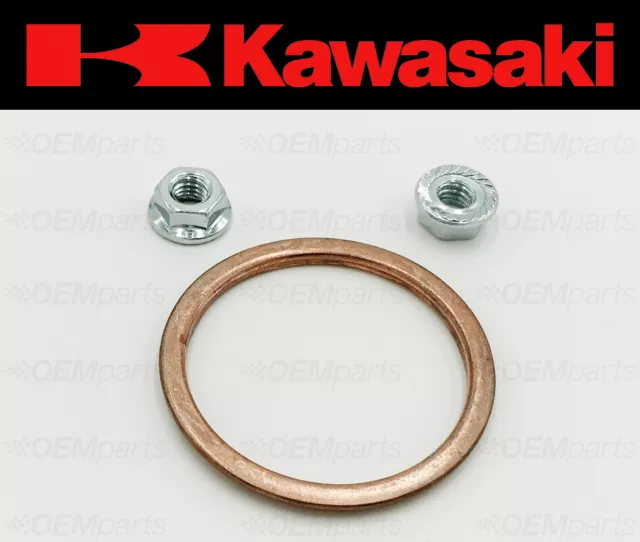 Exhaust Manifold Gasket Repair Set Kawasaki KD125, KE125, KS125 (1975-1979)