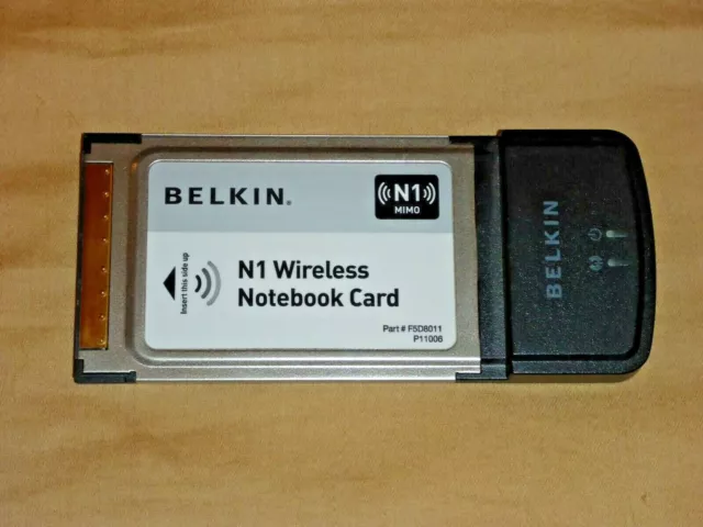 BELKIN N1 Wireless Notebook Card MIMO 802.11n F5D8011