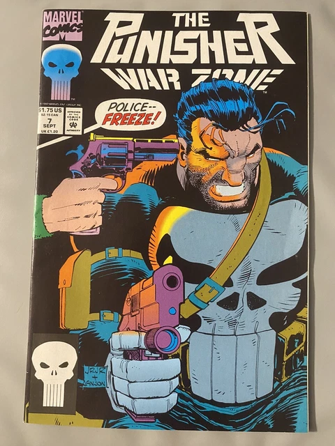 The Punisher War Zone #7 Sept Marvel Comic