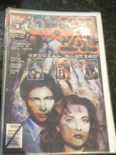 THE X-FILES Comic - SPECIAL EDITION - Vol 1 - No 1 - Date 06/1995 - Topps Comics
