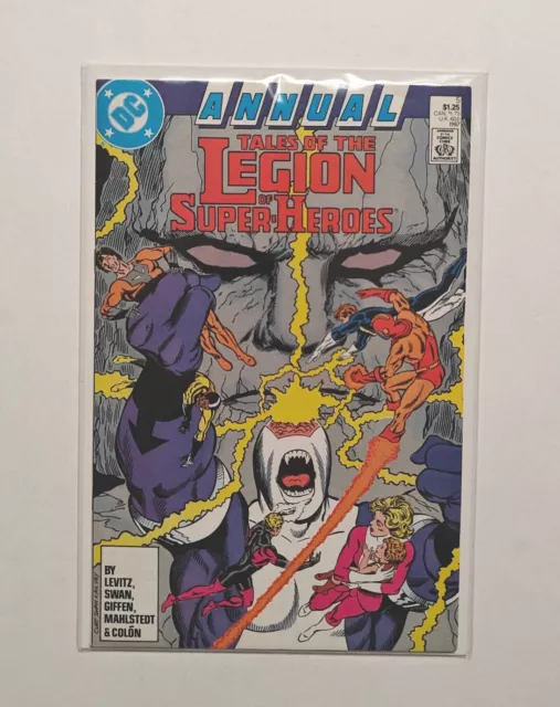 Tales of the Legion of Super Heroes Annual #5 DC Comics 1987 Levitz, Swan VF/NM