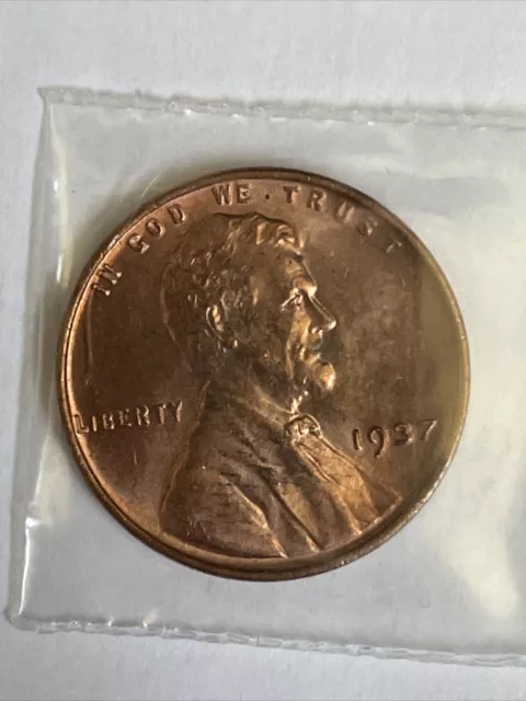 1937 Lincoln Wheat Cent Penny CHOICE BU RED UNC MS?