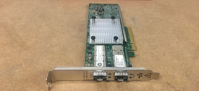 Refurbished: 652503-B21 HP 530SFP+ 10GB PCI-E DUAL PORT ADAPTER